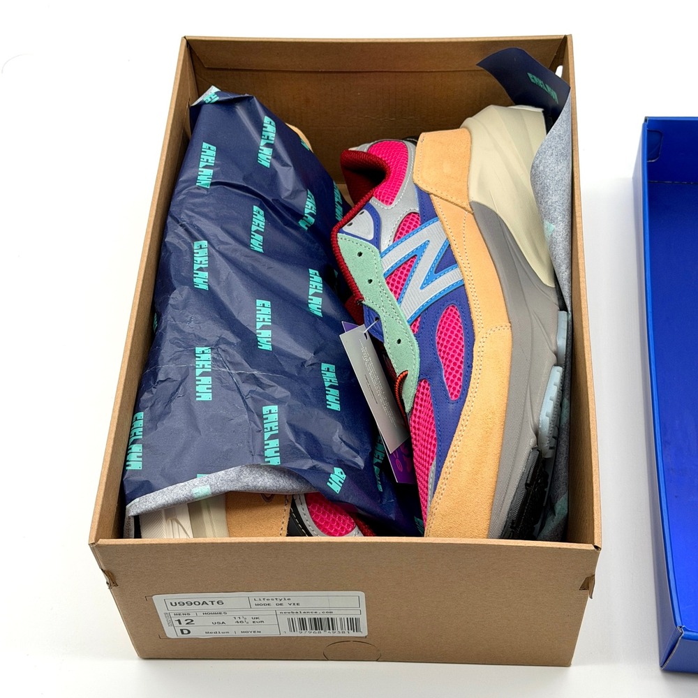 Action Bronson New Balance 990v6 Baklava Ainozama U990AT6 Mens 12 Made in USA - Picture 5 of 5